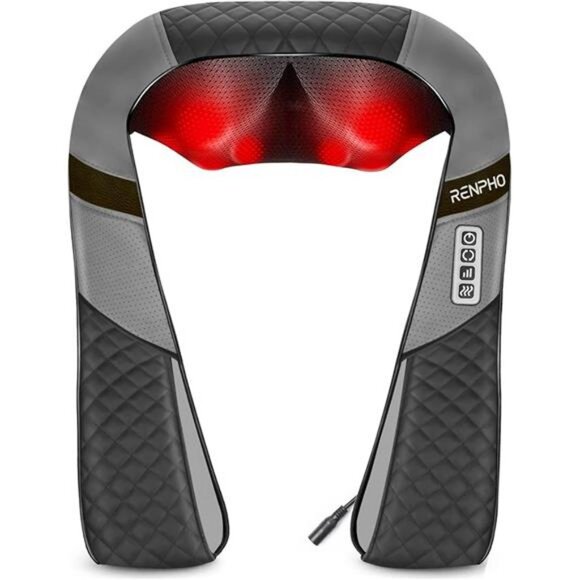 Neck Massager, [2025 Upgraded]  Neck and Back Massager, 5D Kneading - Picture 7 of 7